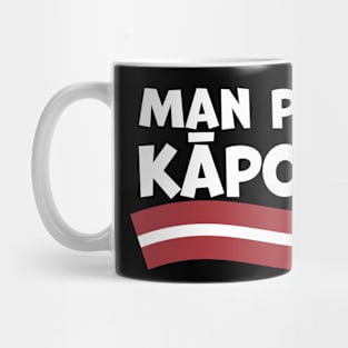 "Man Patik Kaposti" - Latvian for "I Like Cabbage" Mug